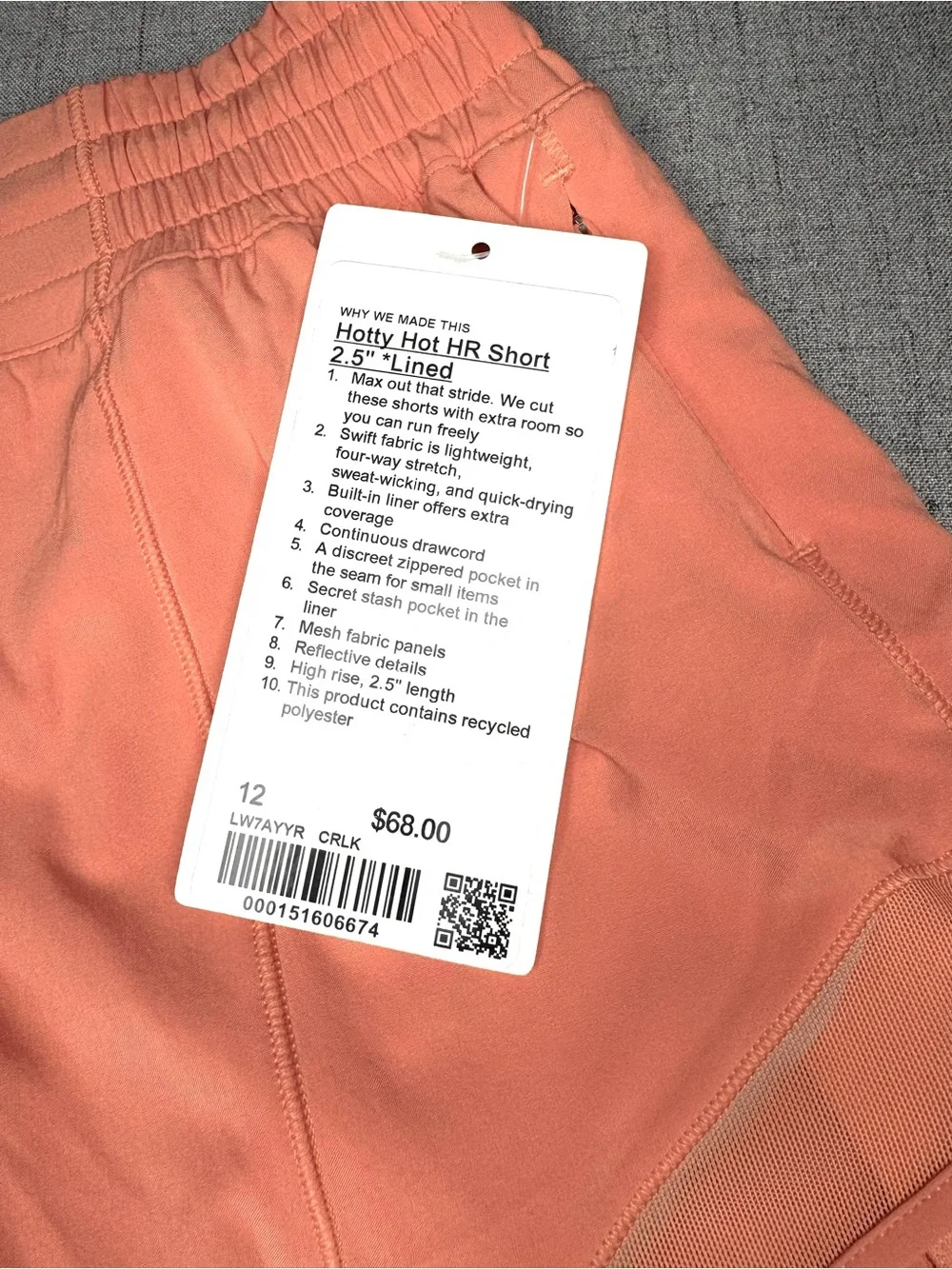 lululemon athletica lululemon coral